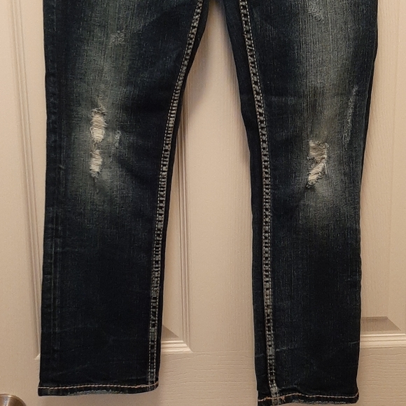 SILVER Aiko Low Rise Capri Jeans 26x24 - Picture 2 of 4